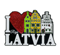 Magnēts I Love Riga Latvia Trīs Brāļi Magnēts I Love Riga Latvia Trīs Brāļi