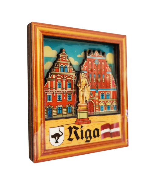 Fridge Magnet Riga House of the Black Heads