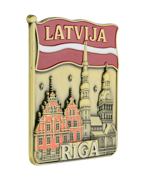 Metāla ledusskapja magnēts Latvia Riga