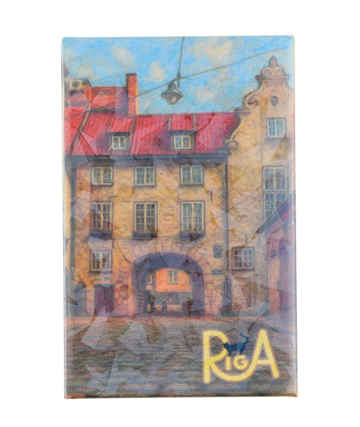 Rīgas Zviedru vārtu ledusskapja magnēts