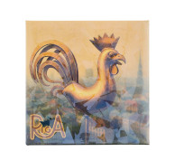 Rīgas Zelta gaiļa ledusskapja magnēts Rīgas Zelta gaiļa ledusskapja magnēts