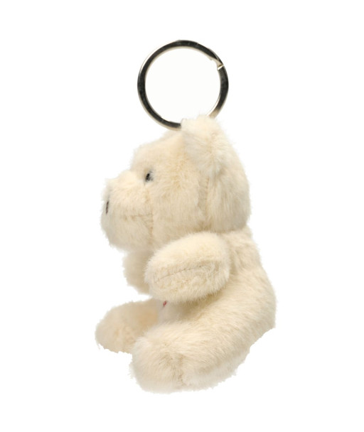 Atslēgu piekariņš lāčuks ar sirdi Latvijas karoga krāsās